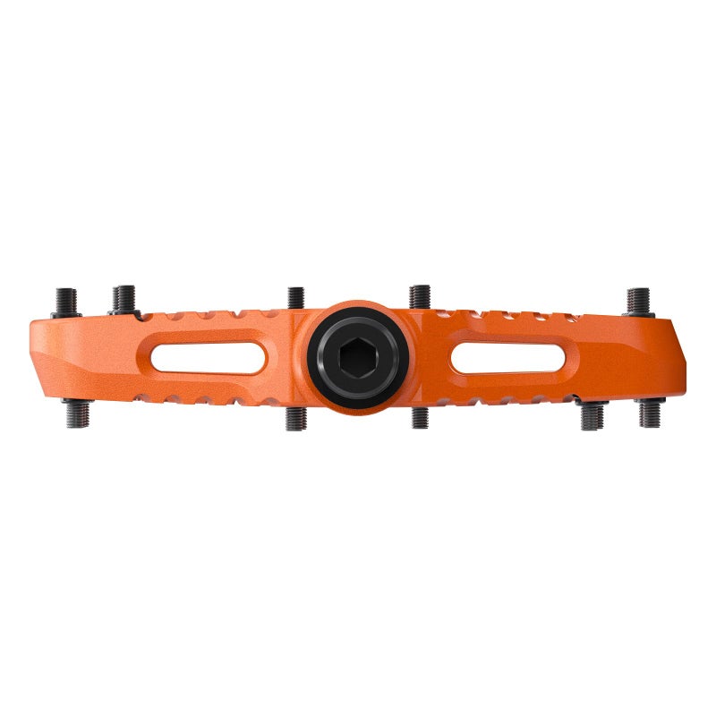 OneUp Components Composite Pedals, Orange â€“ Lightweight, Durable Flat Bike Pedals for Mountain Bikes (MTB) - Image 4